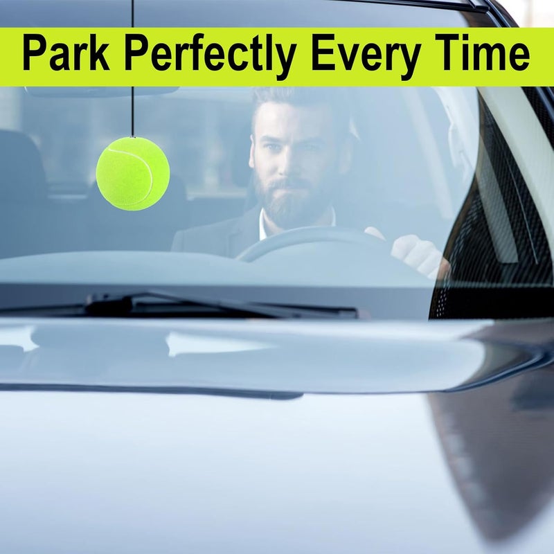 BFXM Garage Tennis Ball Parking Aid, Parking Guide System for Garage Accessories, Stop Indicator, Parking Assist Ball, Aid-Parking Kit, Garage Car Stopper, Pack of 2 - Image 3